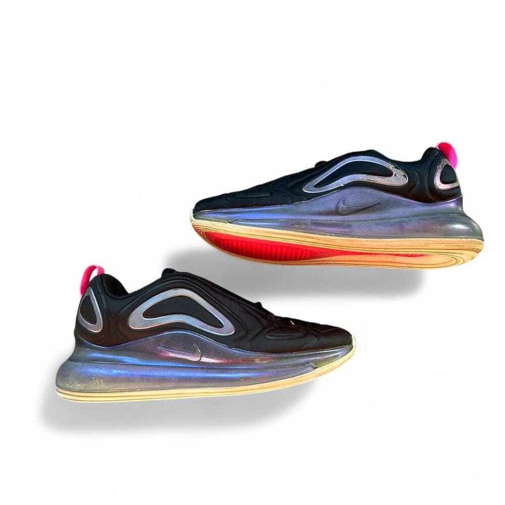Black Laser Fuchsia' sneaker Nike Air Max 720 trainers sneakers size 8